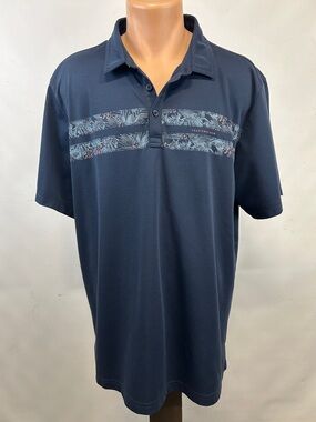 Travis Mathew short sleeve polo shirt.  XXL